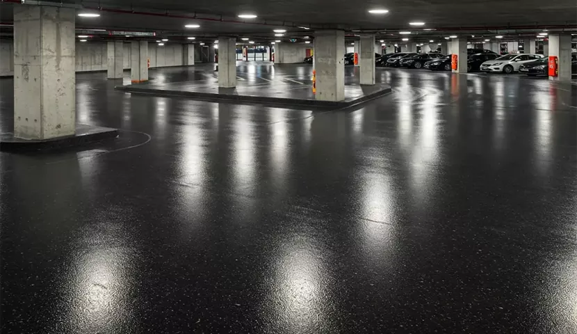 سنگ بازالت برای کف پارکینگ