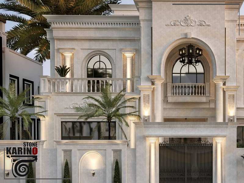 بهترین رنگ سنگ نما ساختمان